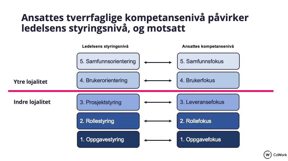 Tillitsbasert ledelse: Hva er ditt tverrfaglige kompetansenivå?