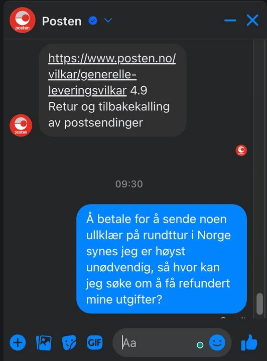 To gratis brukerhistorier til et av Norges innovative selskaper: Posten