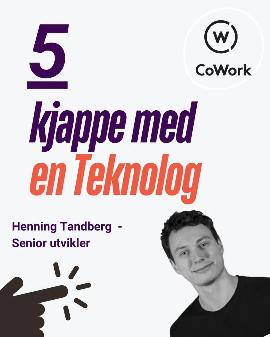 5 kjappe med en teknolog – slide 1